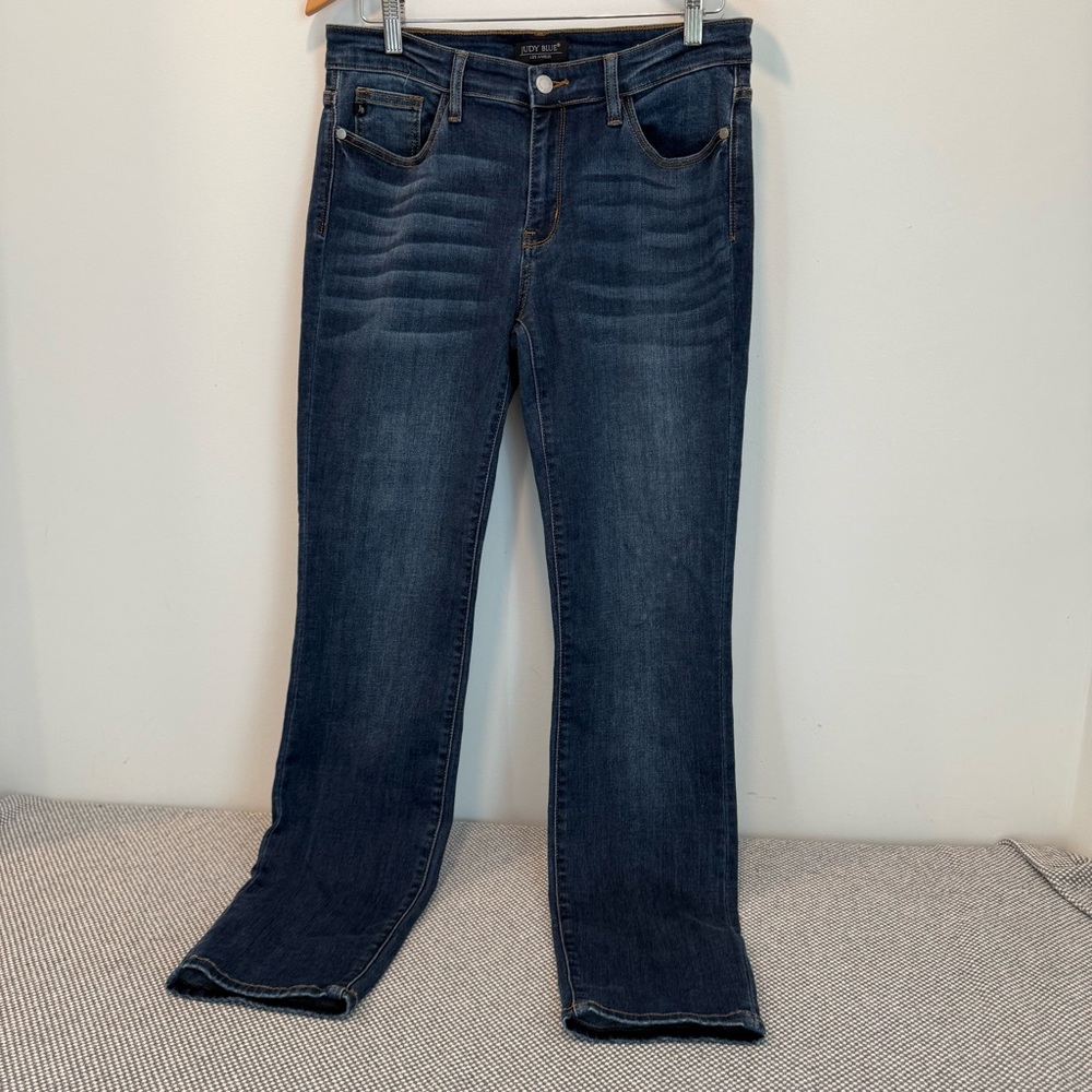Judy Blue Dark Blue Straight Leg Jeans